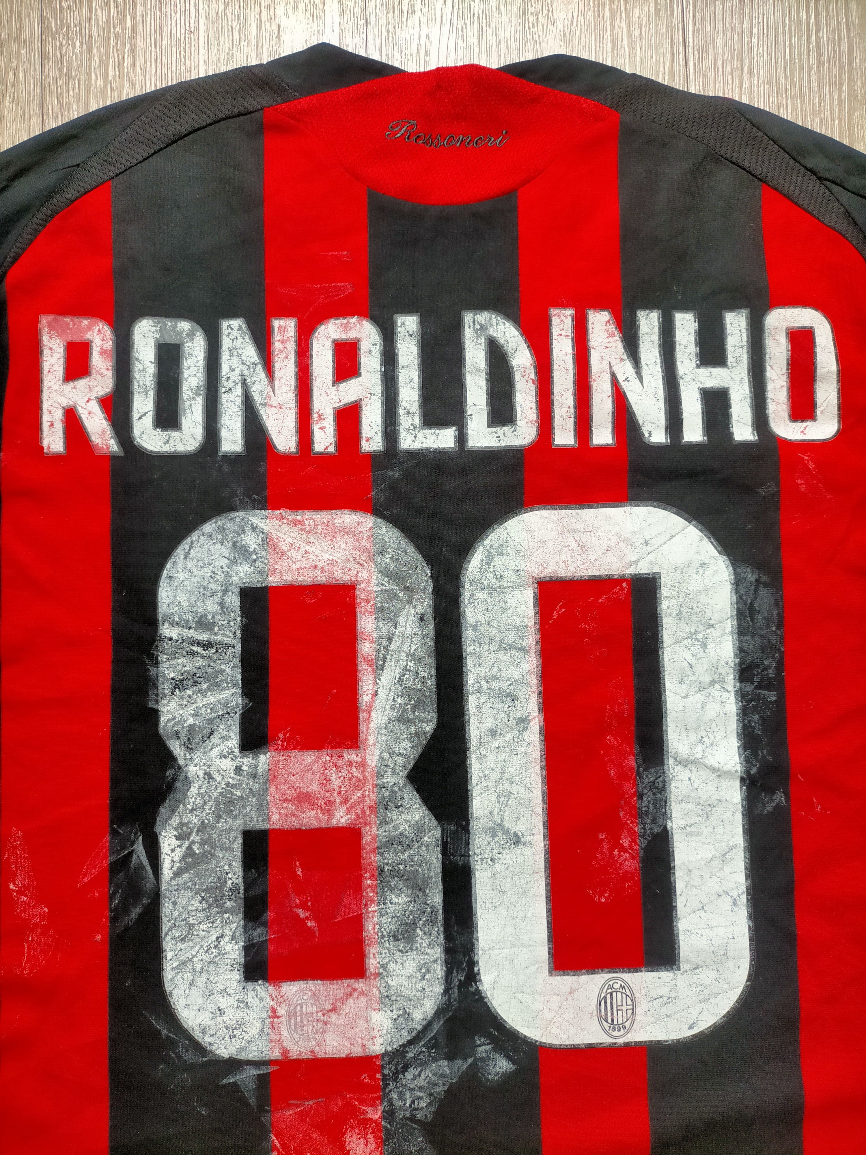 Adidas Ac Milan 2008 Football Jersey Vintage Size US L / EU 52-54 / 3 - 7 Thumbnail