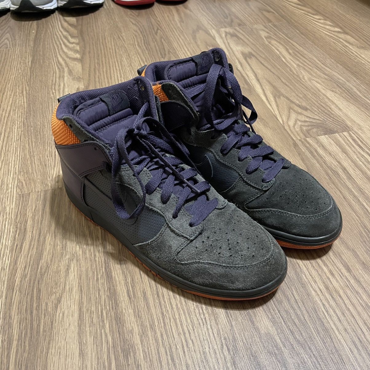 Nike SB Rare 2008 Phoenix Suns Nike SB Dunk High sz 11 Size US 11 / EU 44 - 2 Thumbnail
