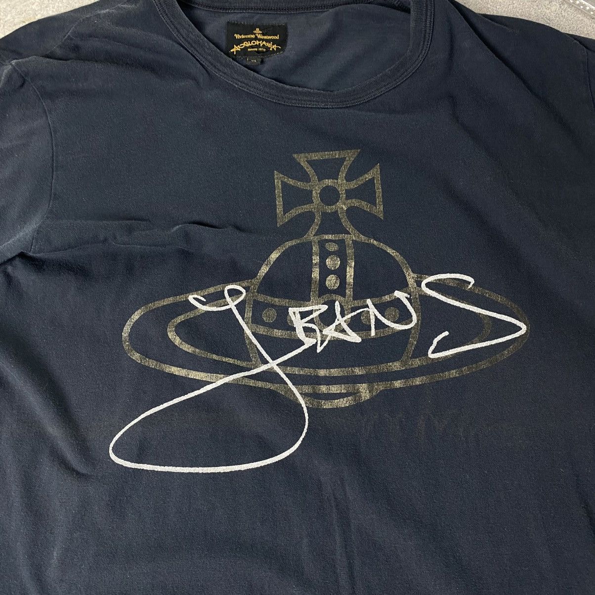 Vivienne Westwood Vivienne Westwood Big Logo T shirt Size US XL / EU 56 / 4 - 4 Thumbnail