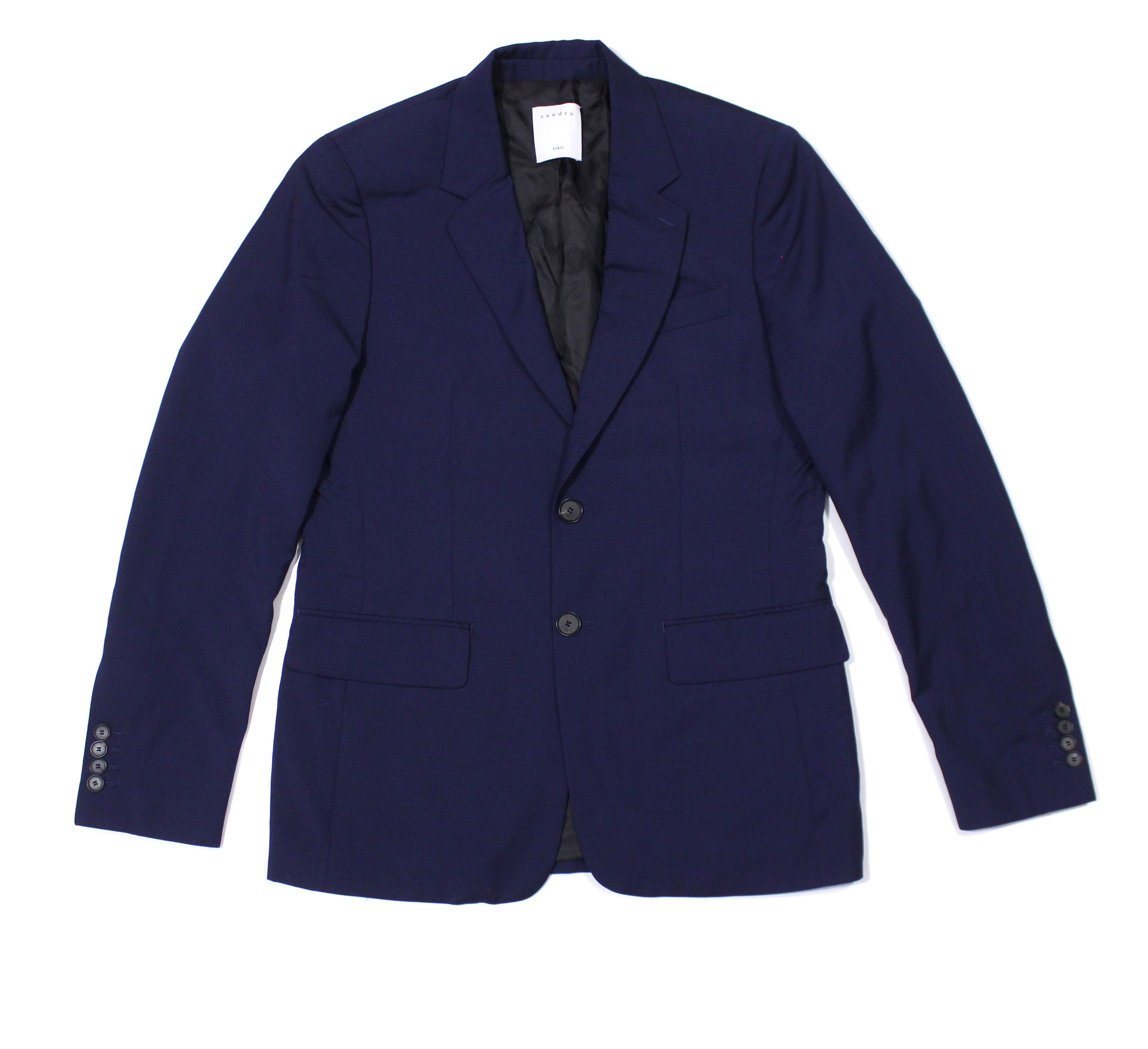 【大人気】SANDRO スタッズ付き クラシックジャケット URBAN RESEARCH ROSSO MEN ジャケット テーラードジャケット