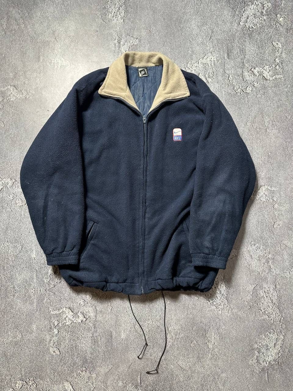 Nike × Vintage Nike Vintage Fleece Jacket 80-90s Size US XL / EU 56 / 4 - 1 Thumbnail