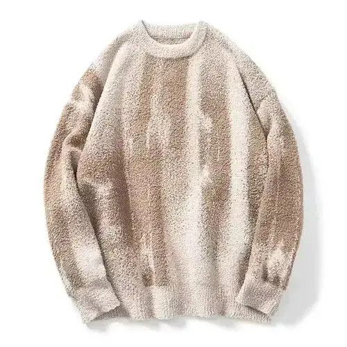 Other Tie Dye Beige Knit Sweater Size US M / EU 48-50 / 2 - 4 Thumbnail