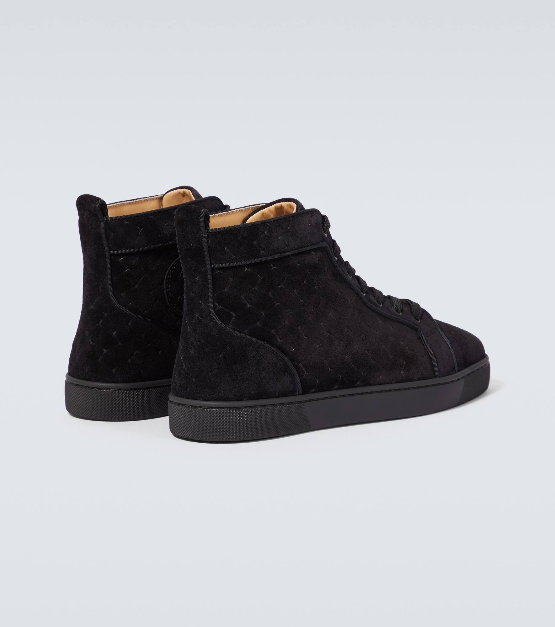 Christian Louboutin o1s1wg110525 Louis Junior Orlato Flat in Black Size US 10 / EU 43 - 3 Thumbnail