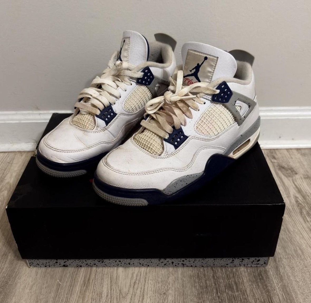 Jordan Brand jordan 4 midnight navy | size 9.5 Size US 9.5 / EU 42-43 - 4 Thumbnail
