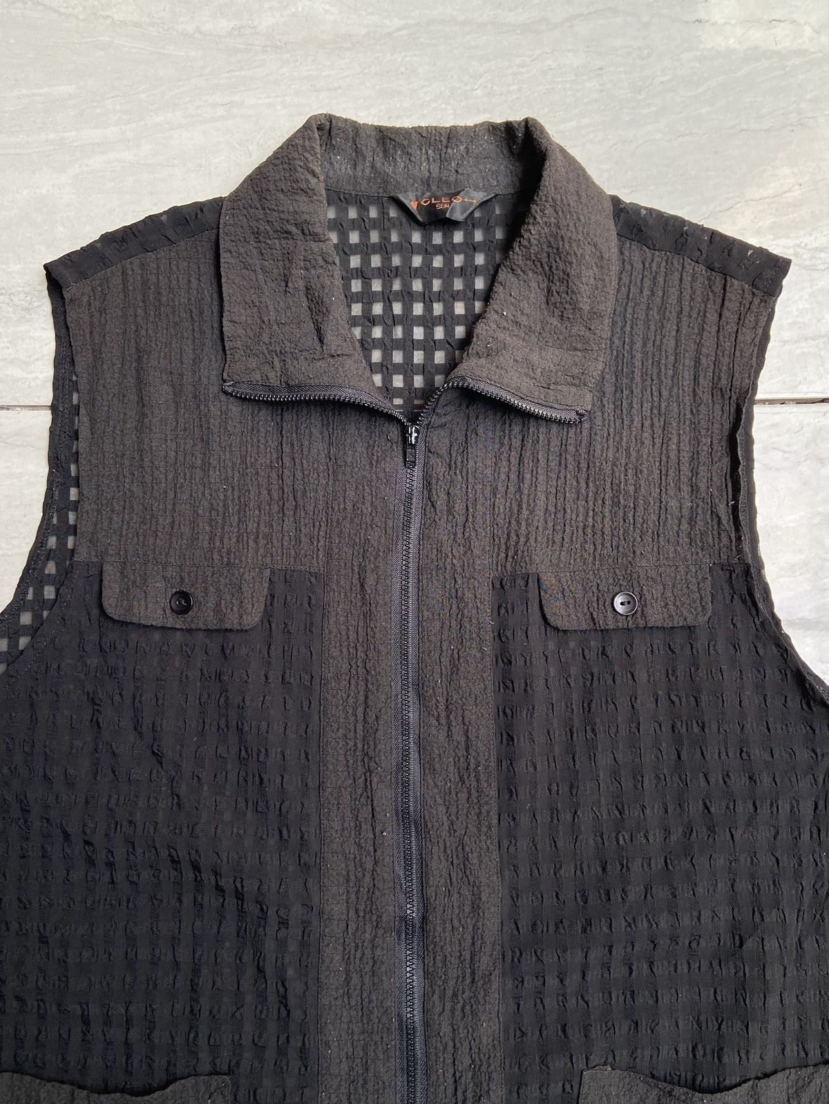 Designer × Japanese Brand CLEO SUN Brown Vests Size US L / EU 52-54 / 3 - 4 Thumbnail