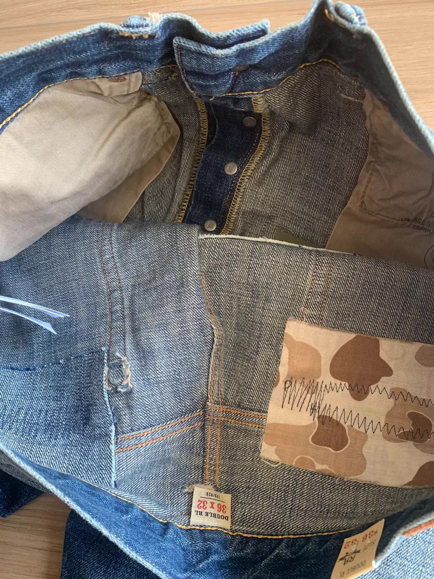 RRL Ralph Lauren RRL 26 Spring Vintage 5-Pocket Averie Wash Jeans Size US 36 / EU 52 - 4 Thumbnail