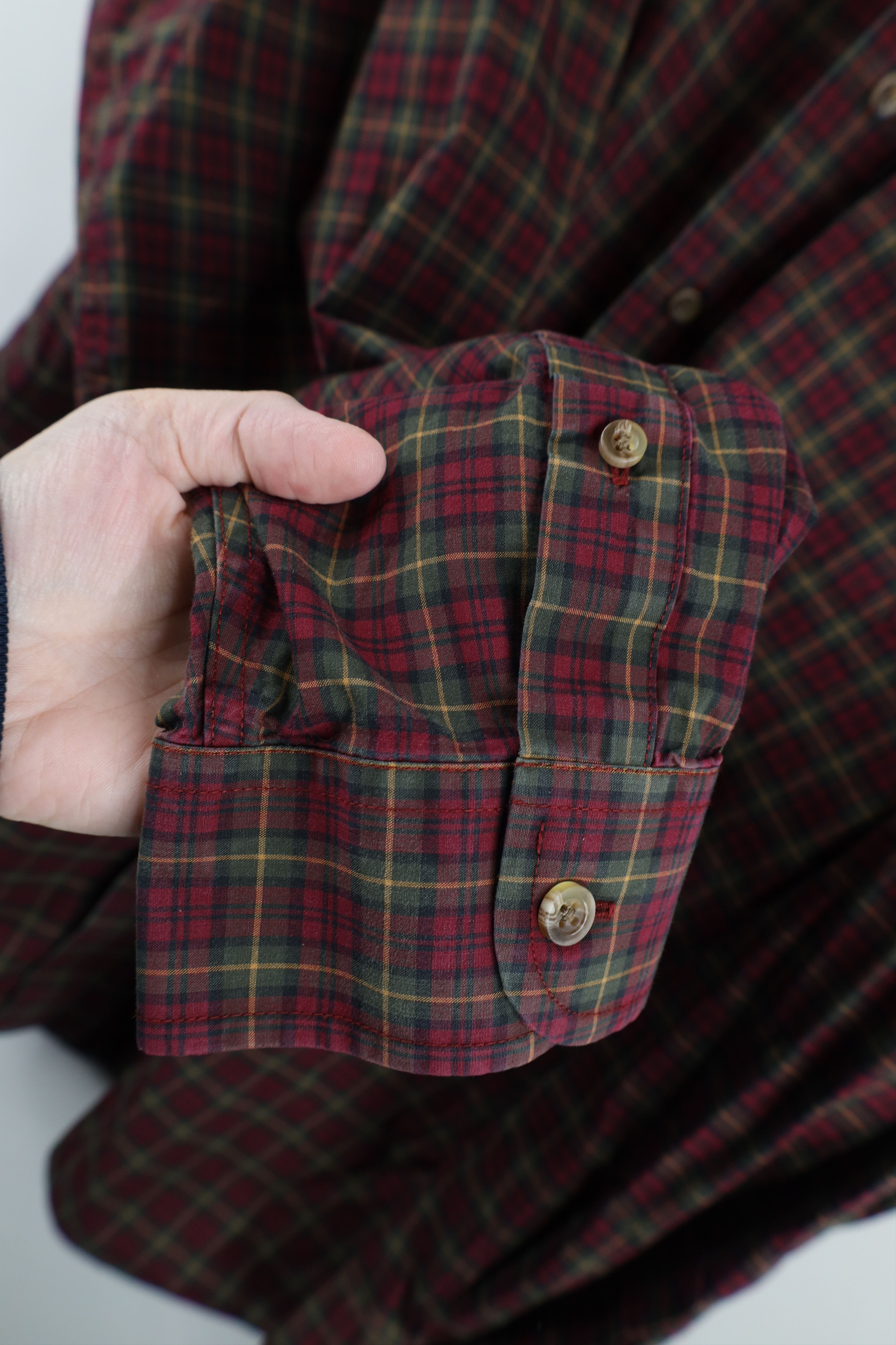 L.L. Bean × Vintage Vintage LL Bean Wrinkle Resistant Collared Button Down Shirt Size US XXL / EU 58 / 5 - 5 Thumbnail