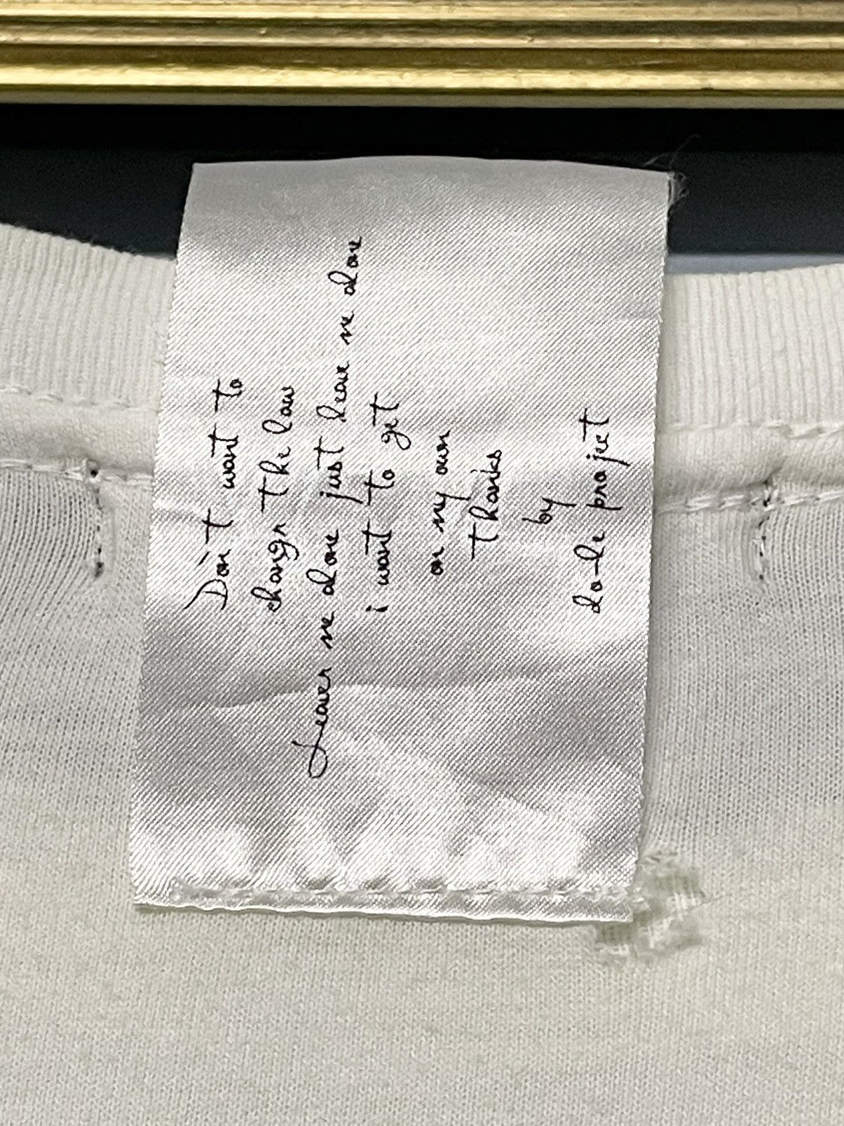 Japanese Brand Vintage 1990s Japan Designer Dole Project-Missionary Art Tee Size US S / EU 44-46 / 1 - 11 Thumbnail