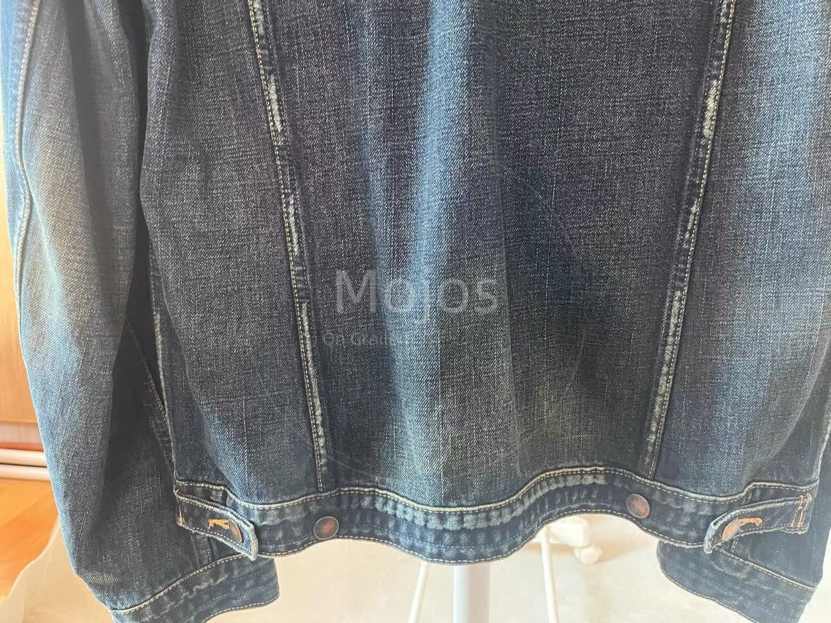 Number (N)ine Sz 4 Number Nine Zip-up Denim Jacket-2508 Size US XL / EU 56 / 4 - 4 Thumbnail