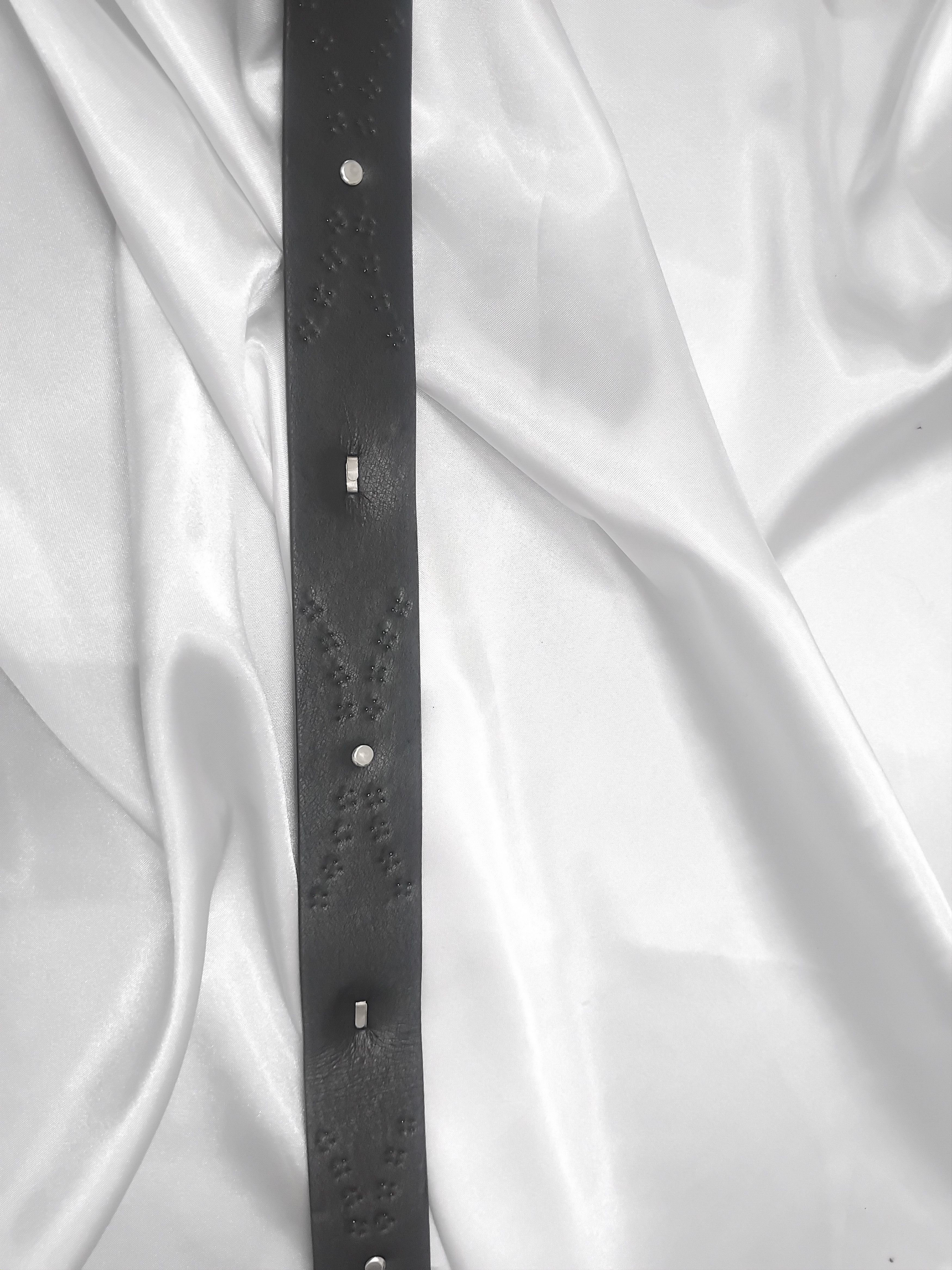 Japanese Brand Skull punk rock streetwear black colour belt Size ONE SIZE - 6 Thumbnail