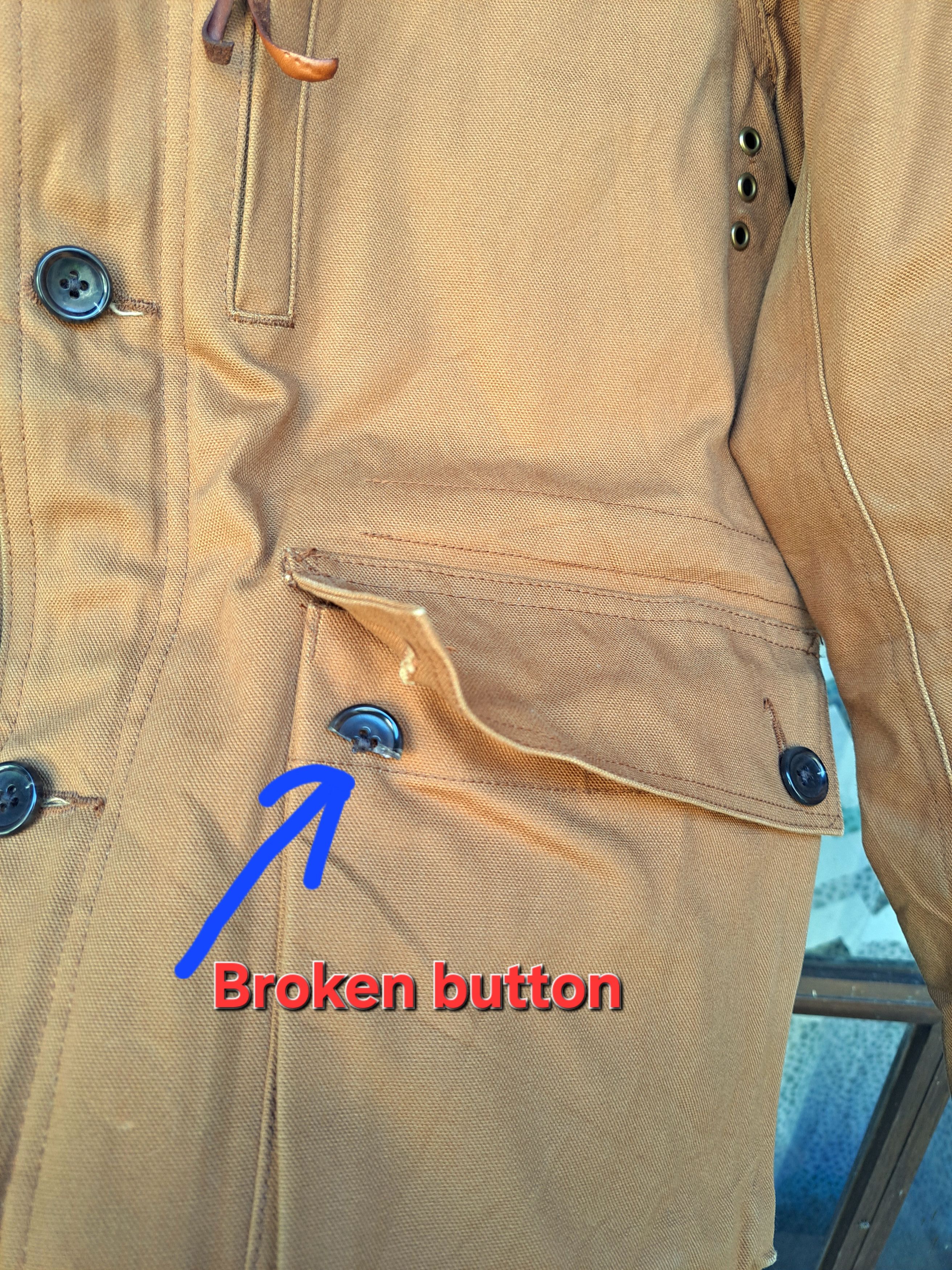United Arrows × monkey time United Arrows Monkey Time Japan Canvas Jacket M Size US M / EU 48-50 / 2 - 7 Thumbnail