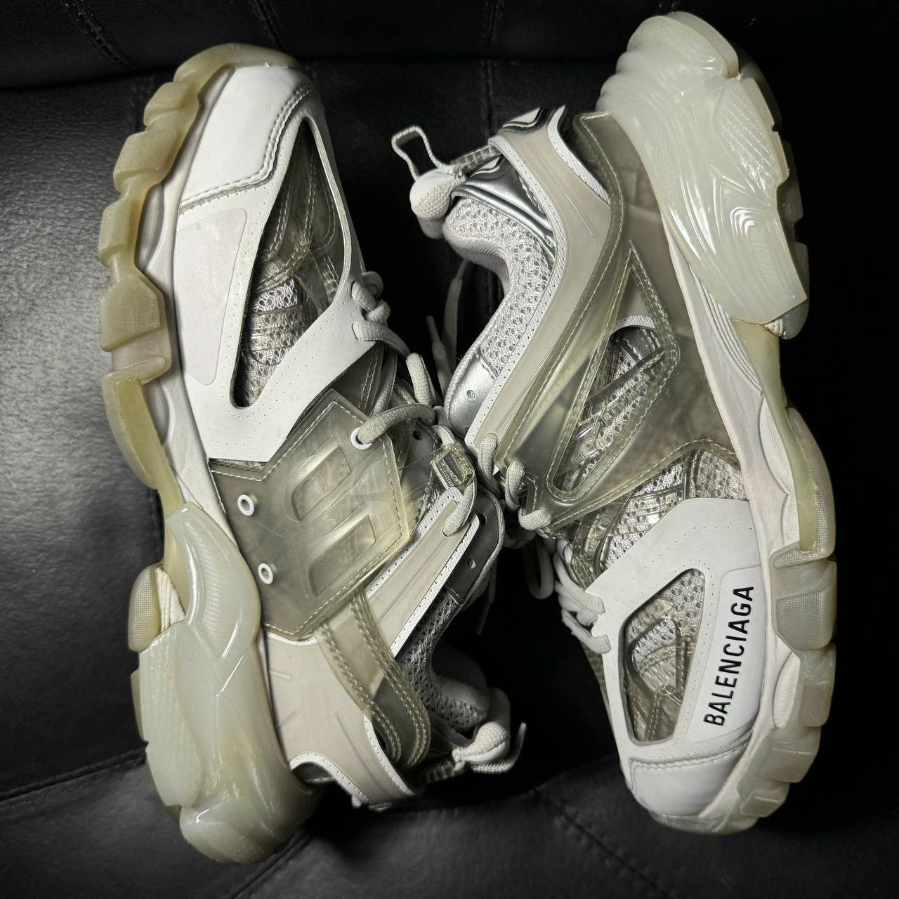 Balenciaga Balenciaga track 1 Clear Sole gray Size US 5 / EU 37 - 5 Thumbnail