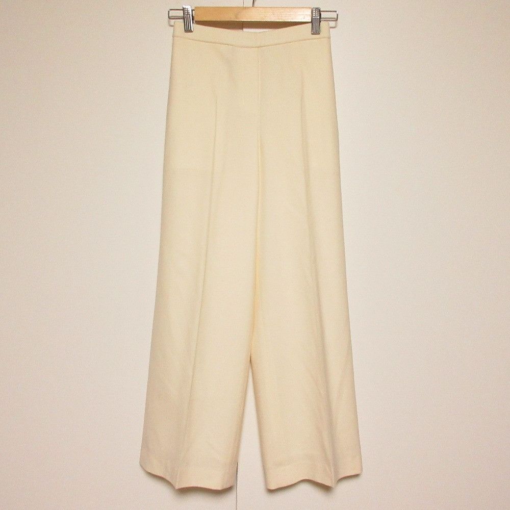 Theory Theory Theory Light Saxony 2 Wool Wide Pants Textile Bottoms DUTY FREE for USA Size ONE SIZE - 1 Thumbnail