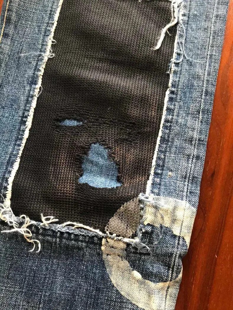FDMTL FDMTL Handcrafted Distressed Denim Jeans. Size US 30 / EU 46 - 3 Thumbnail