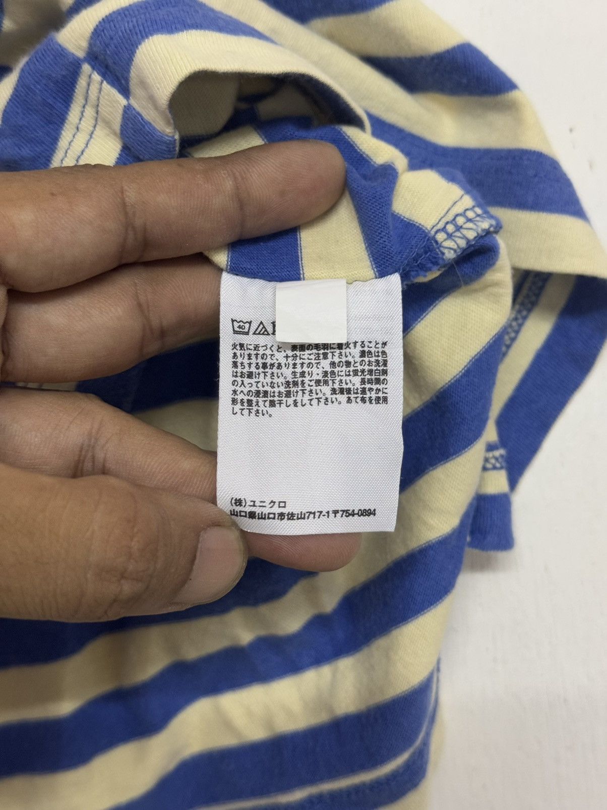 JW Anderson Jw Anderson Stipes Pocket tshirt Size US S / EU 44-46 / 1 - 8 Thumbnail