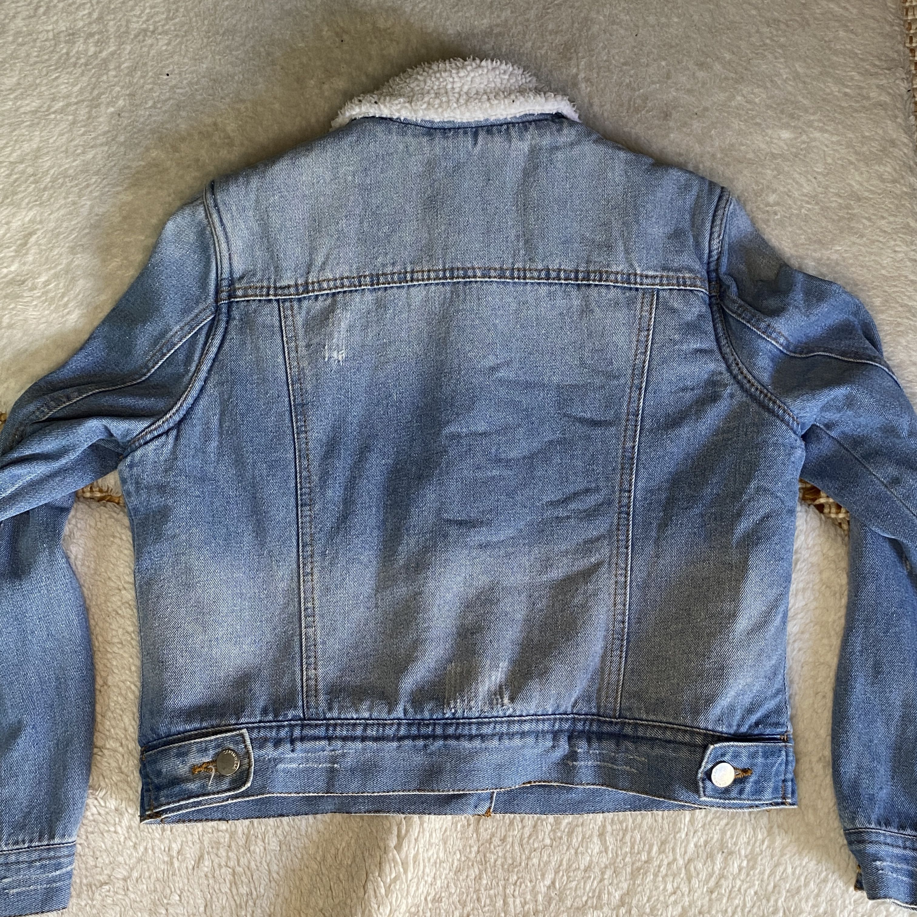 Other Reserve Fairfax Sherpa Lined Denim Jacket - Size Medium Size M / US 6-8 / IT 42-44 - 4 Thumbnail