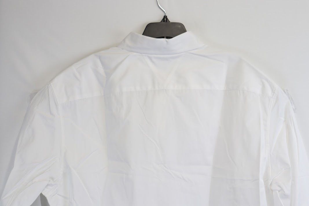 Bottega Veneta o1rshd1 Popelin Button Shirt in White Size US L / EU 52-54 / 3 - 9 Thumbnail