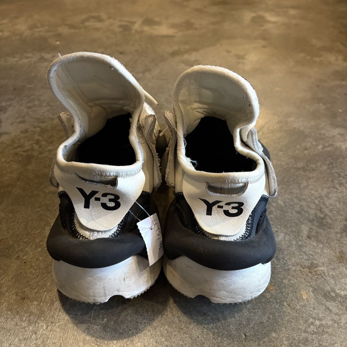 Adidas × Y-3 Adidas Y-3 Kaiwa Sneakers Black and White Colourway Size US 7 / EU 40 - 3 Thumbnail
