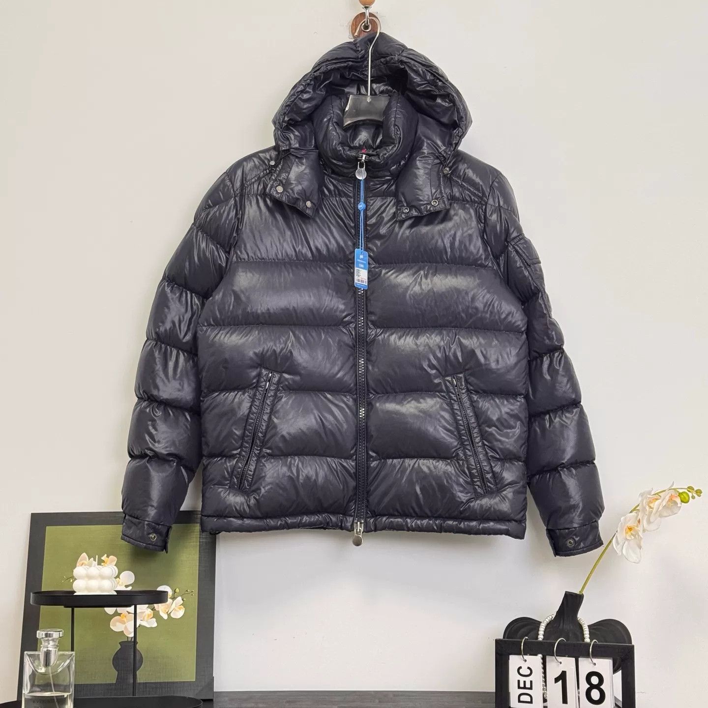 Moncler Moncler Maya Down Jacket in Dark Blue Size US M / EU 48-50 / 2 - 1 Thumbnail