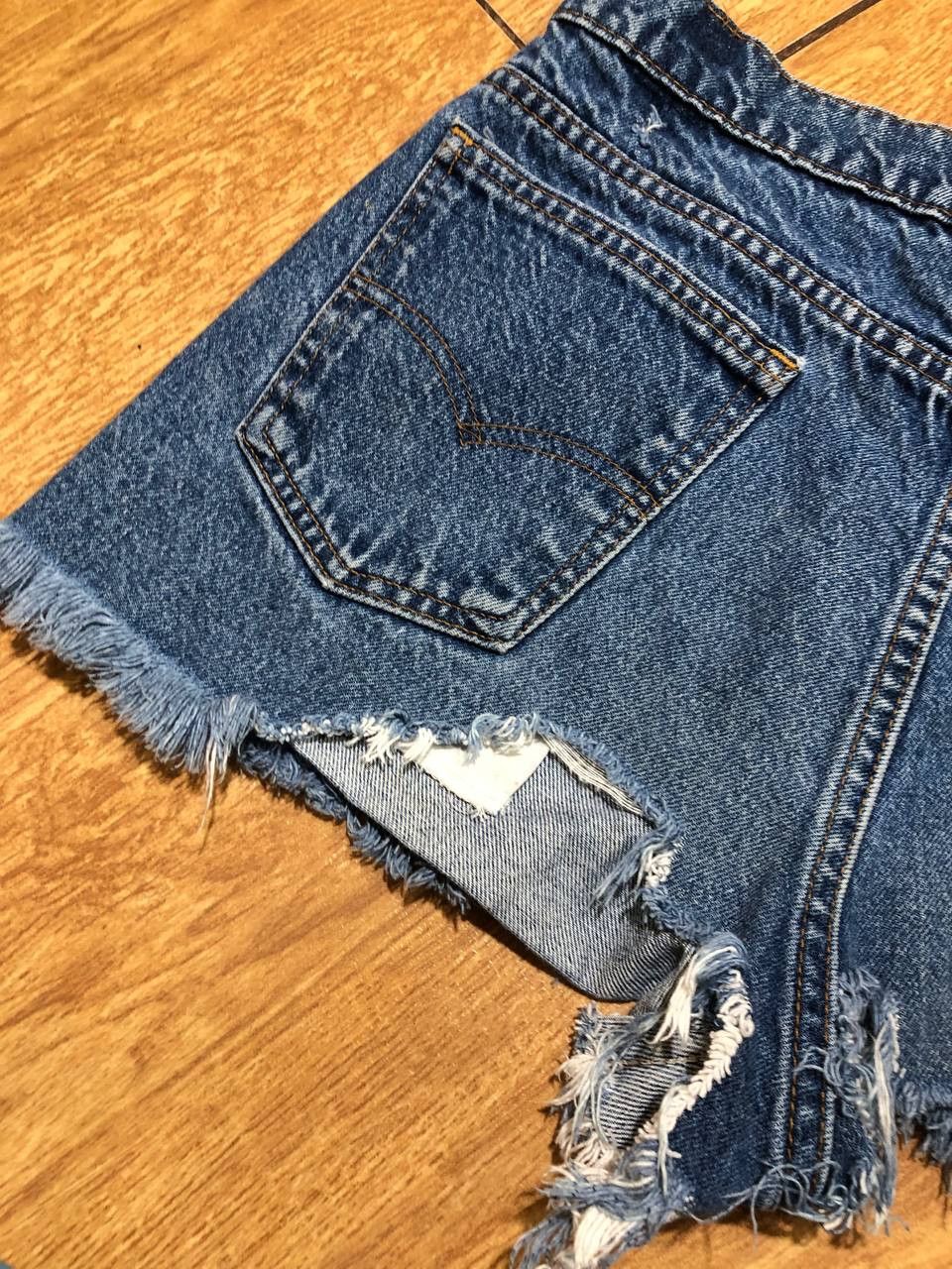 Levi's VINTAGE LEVIS Slim Fit Shorts Clean Design Size 34" / US 12 / IT 48 - 17 Thumbnail