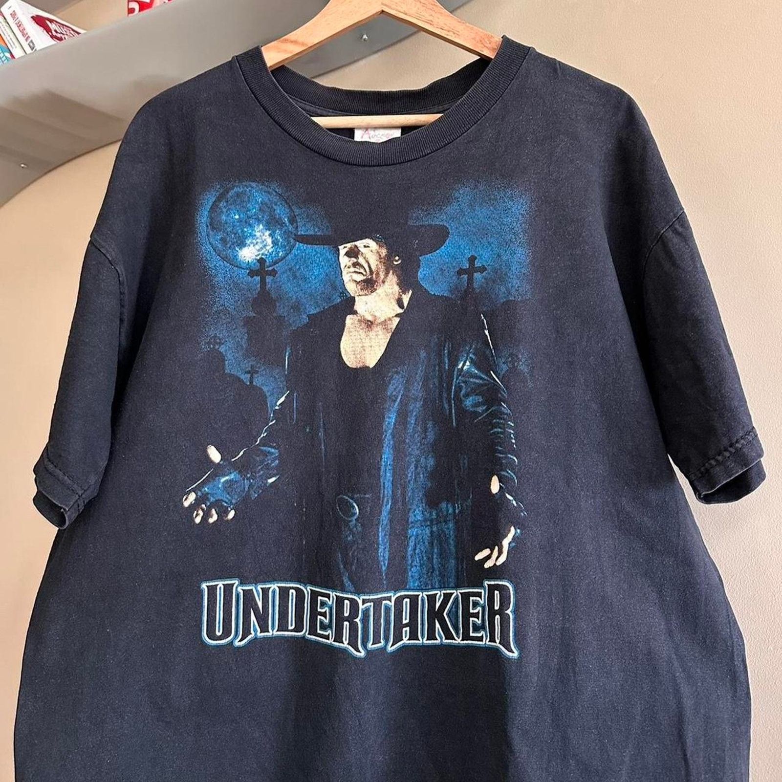 WWE × WWF Vintage Undertaker WWE Shirt Size US M / EU 48-50 / 2 - 2 Thumbnail
