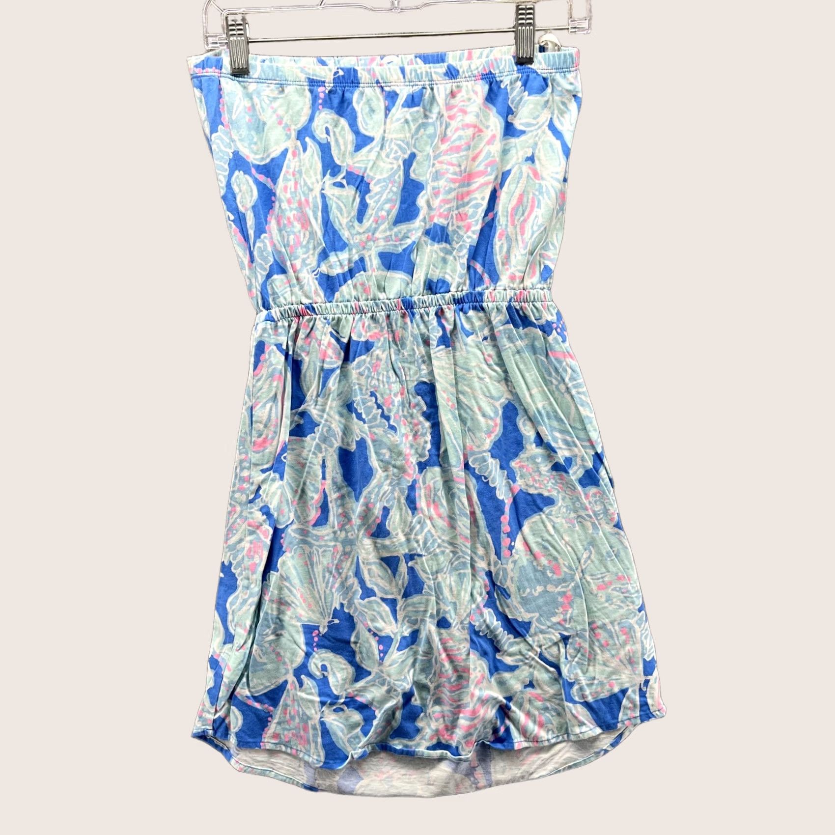 Lilly Pulitzer Lilly Pulitzer Dress Womens Medium Multicolor Strapless Mini Sundress Beach Sundress 2-1/2 Size M / US 6-8 / IT 42-44 - 1 Thumbnail
