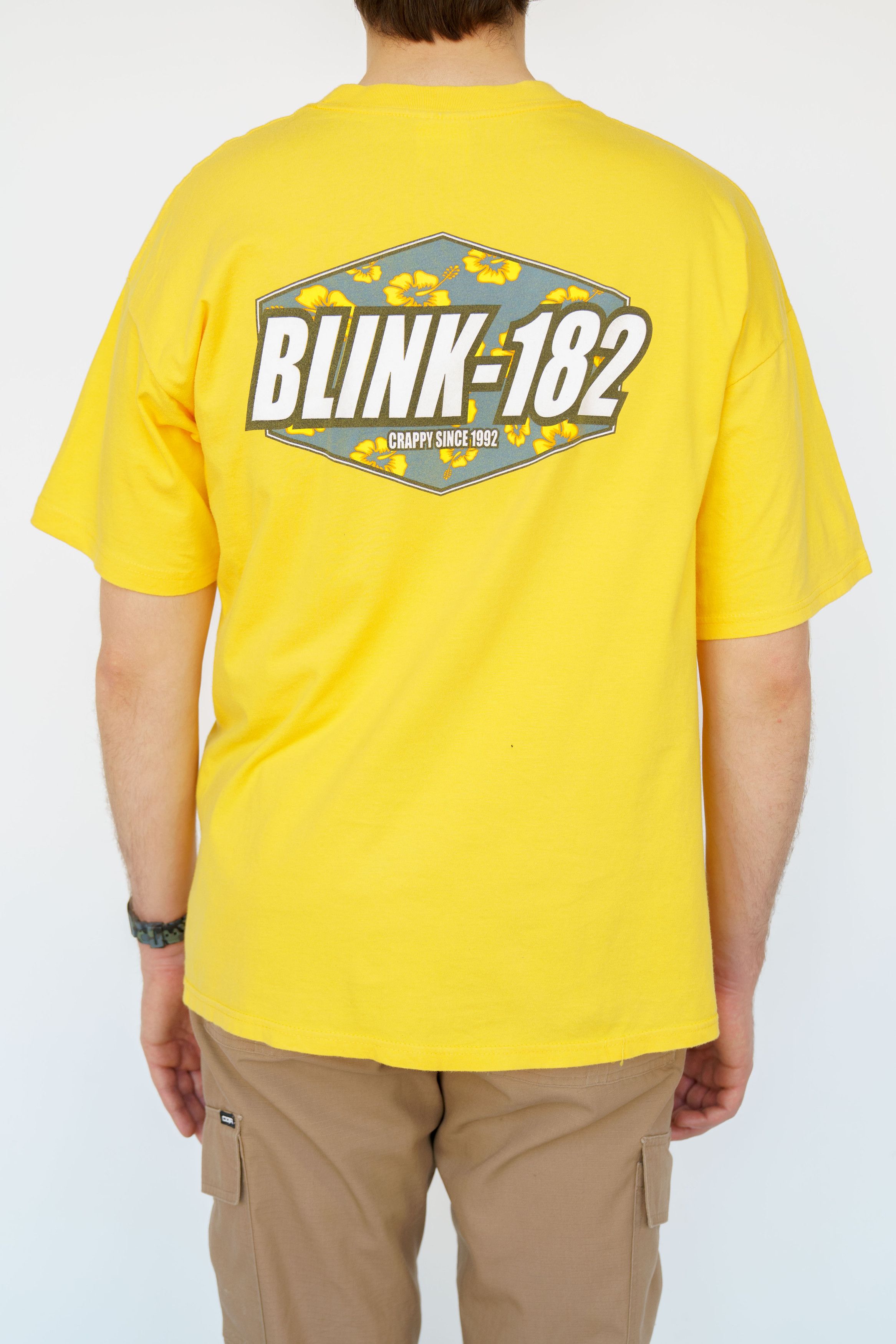 Band Tees × Vintage Vintage Blink-182 Crappy Since 1992 T-shirt Size US XL / EU 56 / 4 - 3 Thumbnail