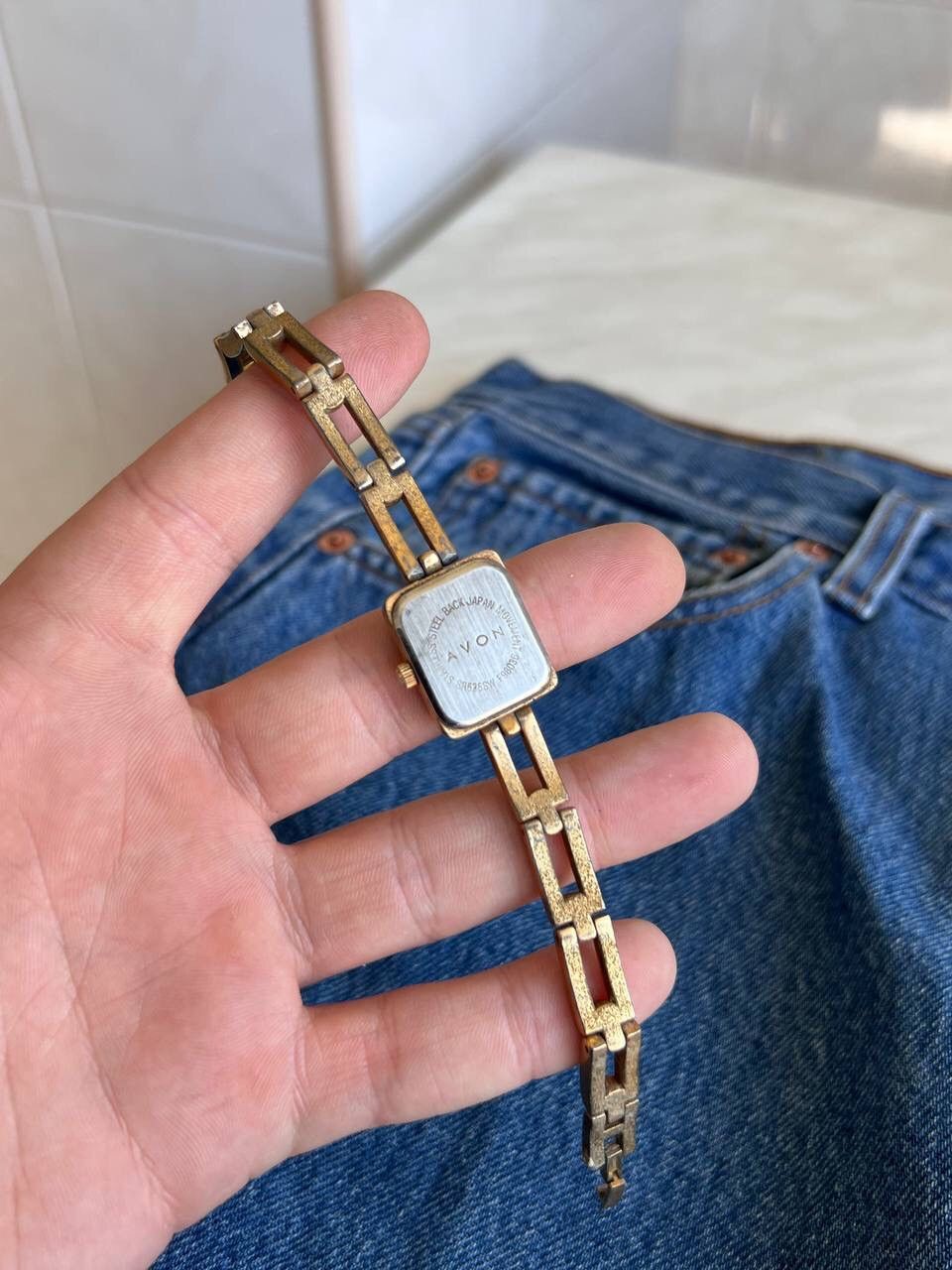 Japanese Brand × Vintage Vintage chain link beautiful watch 00s Japanese bracelet Size ONE SIZE - 5 Thumbnail