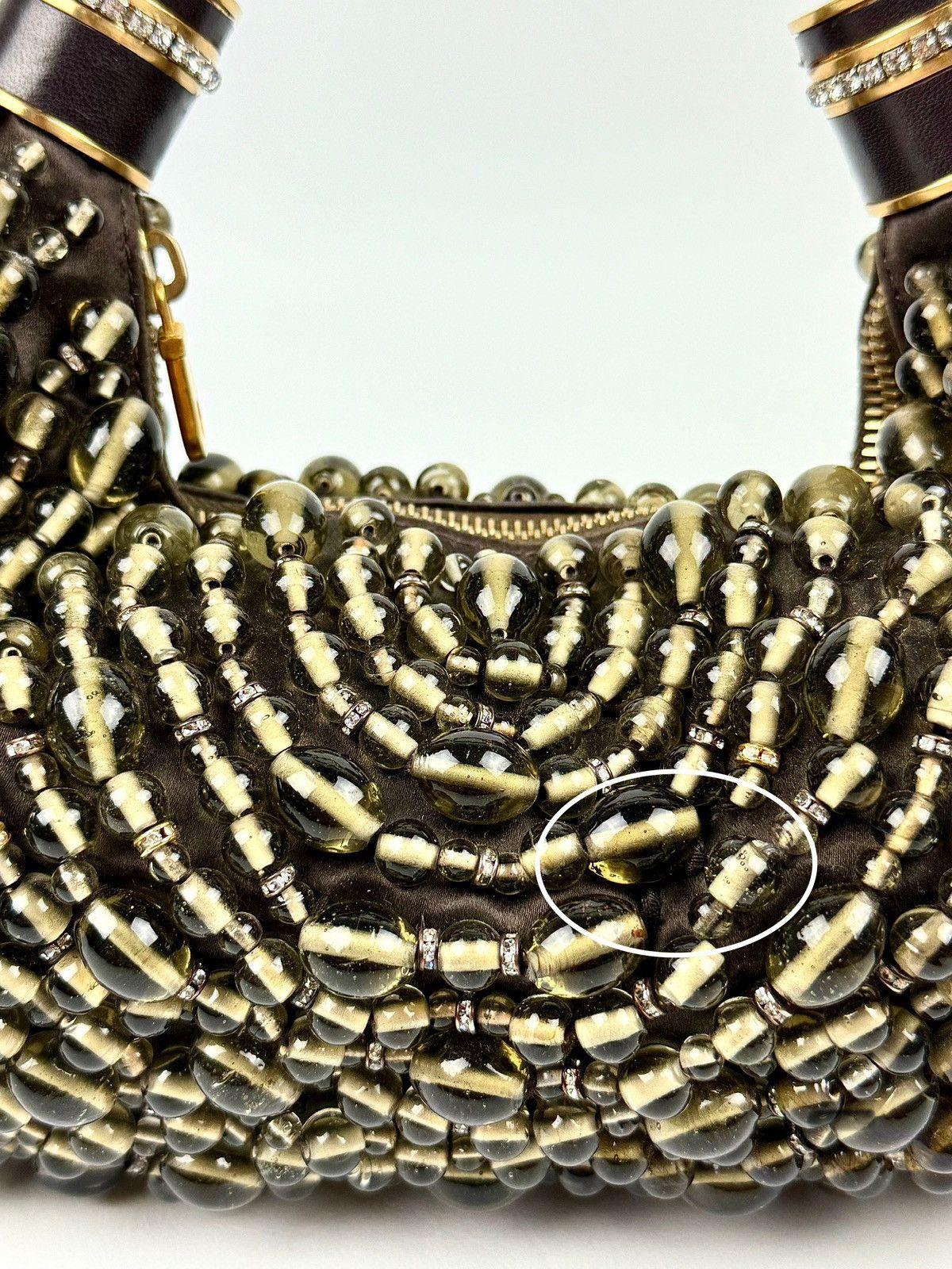 Chloe Chloe - Phoebe Philo - 00’s - Beads & Rhinestone - Bracelet Size ONE SIZE - 14 Thumbnail