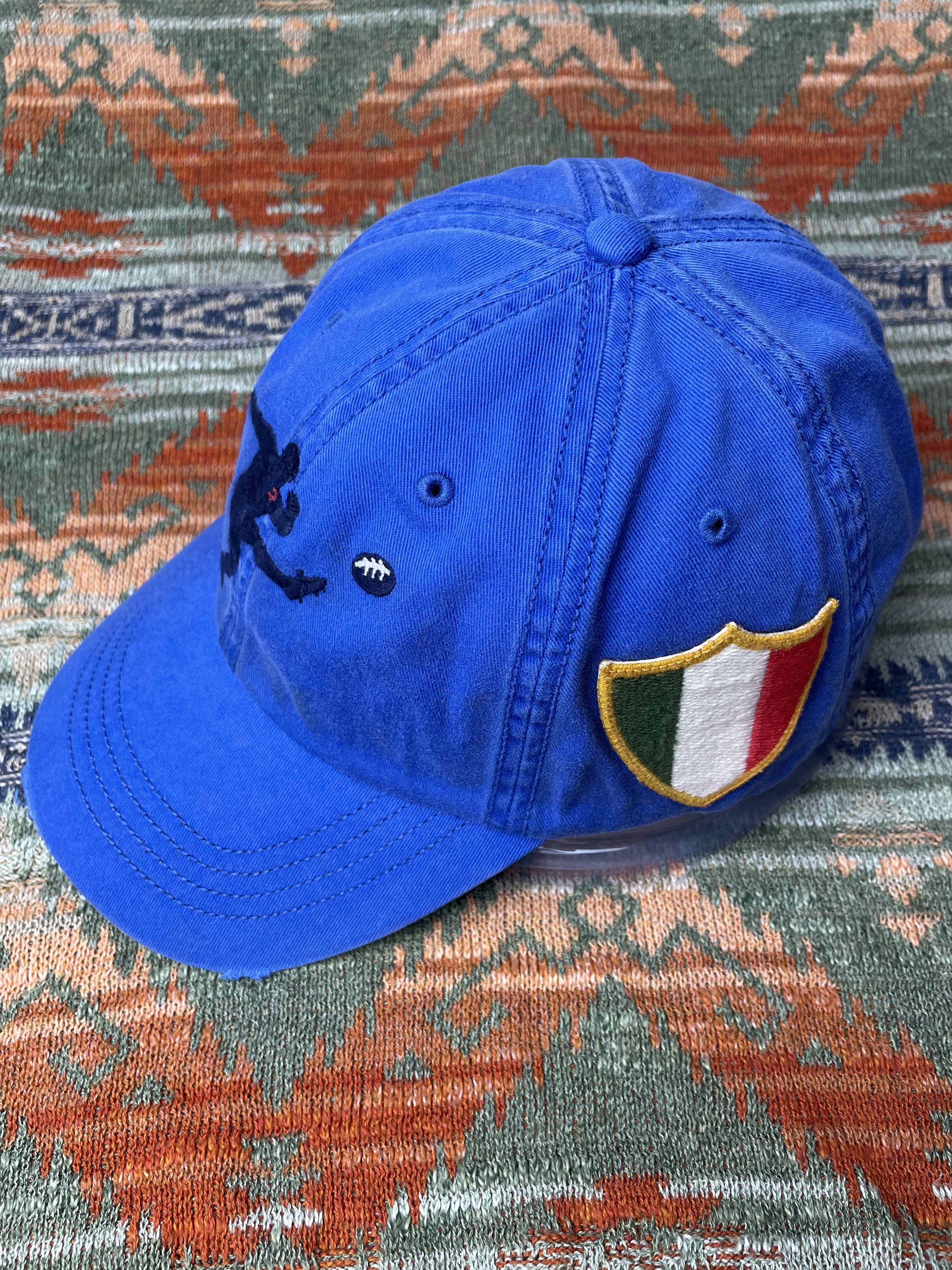 Ralph Lauren × Rugby Ralph Lauren Polo Ralph Lauren Rugby Leather Baseball Hat Cap Size ONE SIZE - 2 Thumbnail