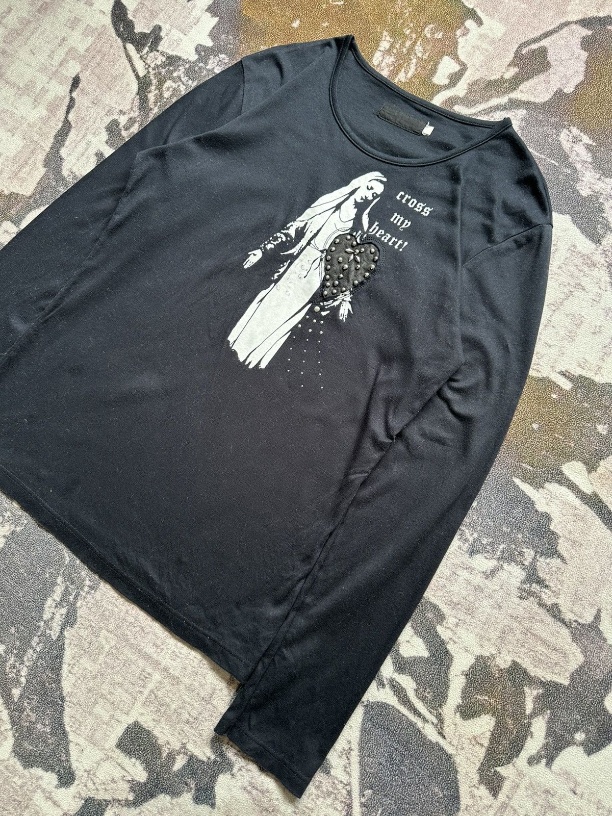 L7 Real Hip SS09 L7 Real Hip '' Cross my heart '' black long sleeve Size US S / EU 44-46 / 1 - 3 Thumbnail