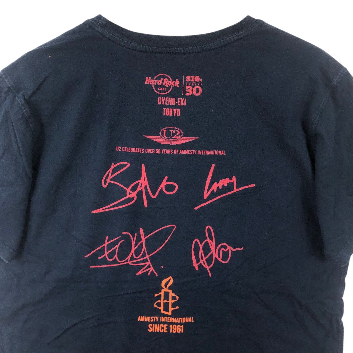 Hard Rock Cafe HARD ROCK CAFE x U2 Uyeno Eki Tokyo Store Edition Tee Shirt Size US L / EU 52-54 / 3 - 5 Thumbnail