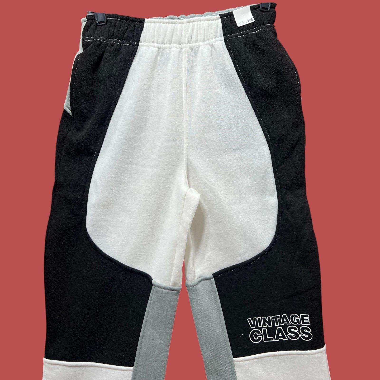 rue21 Rue 21 - Women's Color Block Sweatpants - Black/Gray/White - Size 26" / US 2 / IT 38 - 10 Thumbnail