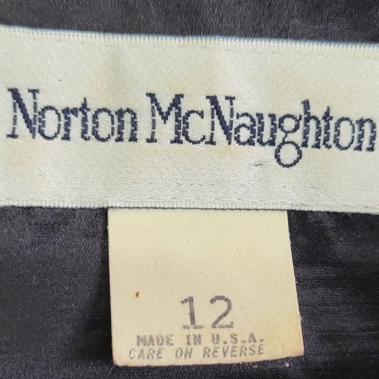 Vintage Vintage Norton McNaughton Women's Velvet Jacket Size 12 Size XL / US 12-14 / IT 48-50 - 3 Thumbnail