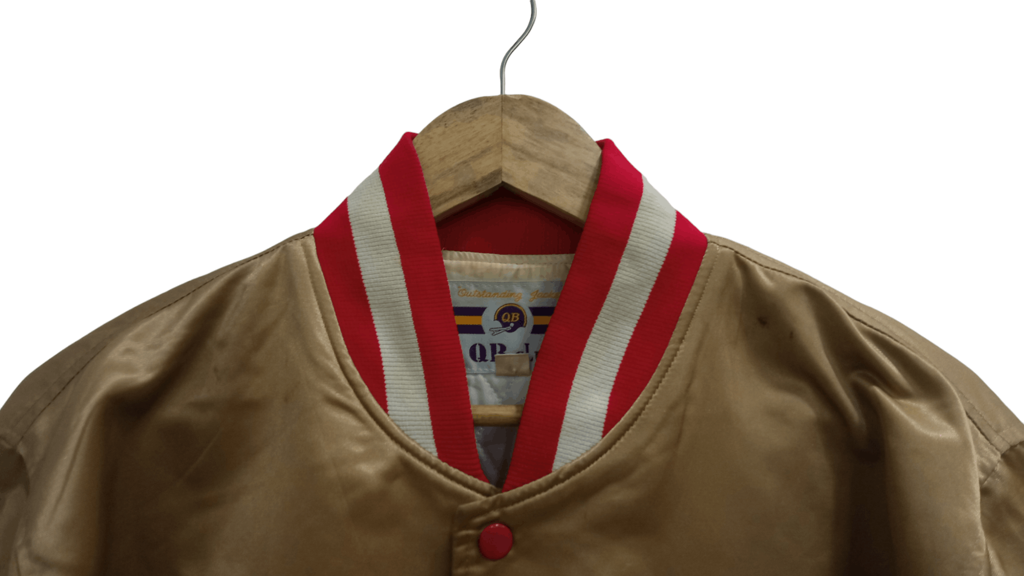 Vintage 🔥🔥Vintage 90s QB Club Lacrosse Team SGWC Varsity Jacket Size US L / EU 52-54 / 3 - 14 Thumbnail