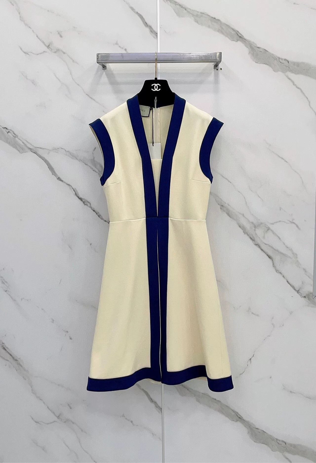Gucci Gucci Colorblock Sleeveless Dress Size S / US 4 / IT 40 - 1 Thumbnail