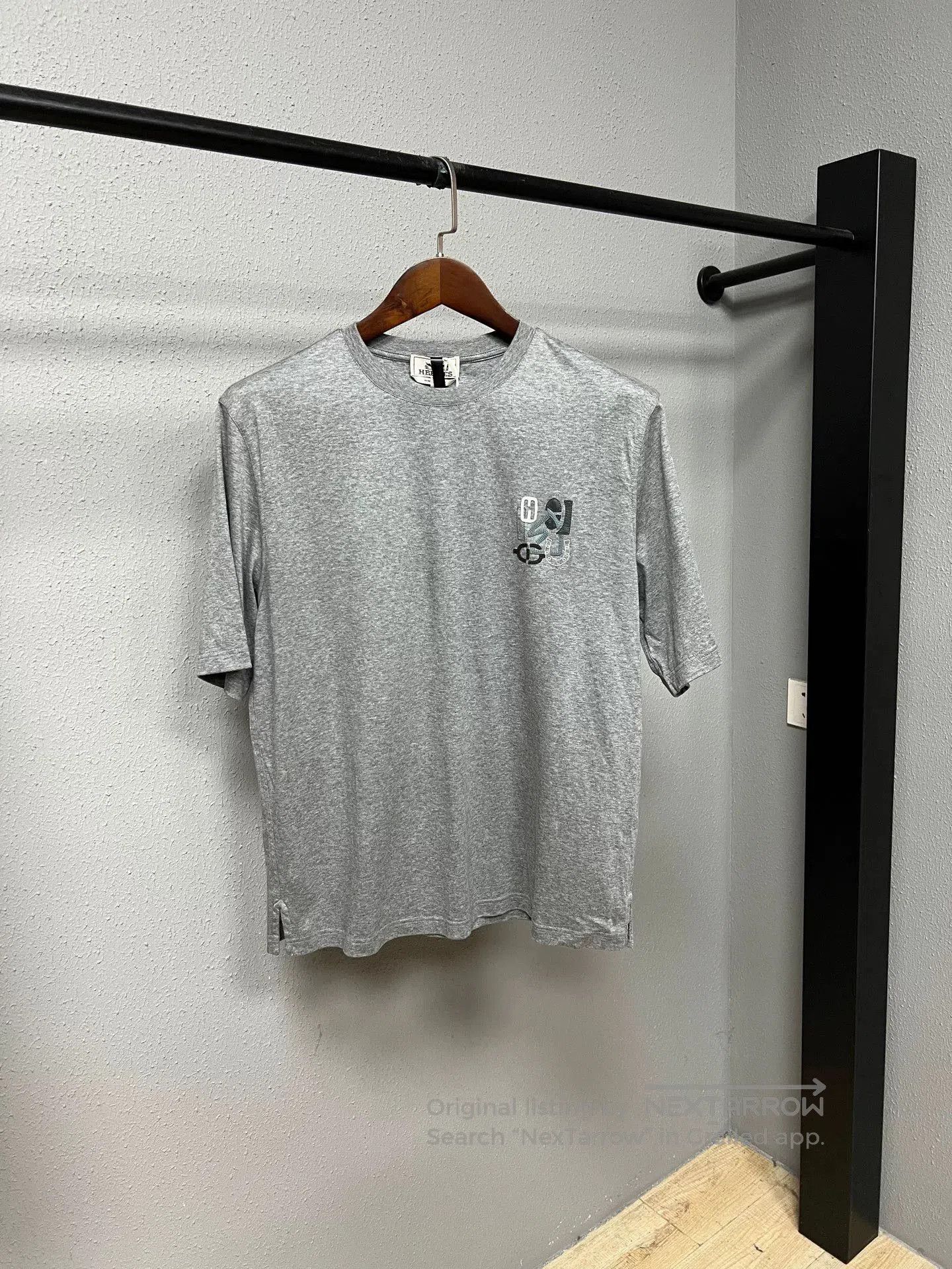 Hermes hermes gray short sleeve top. Size US S / EU 44-46 / 1 - 1 Thumbnail