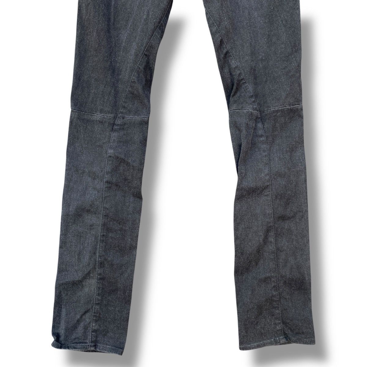 Maison MIHARA YASUHIRO RARE Mihara Yasuhiro Skinny Stretch Long Denim Jeans Size 32" / US 10 / IT 46 - 4 Thumbnail