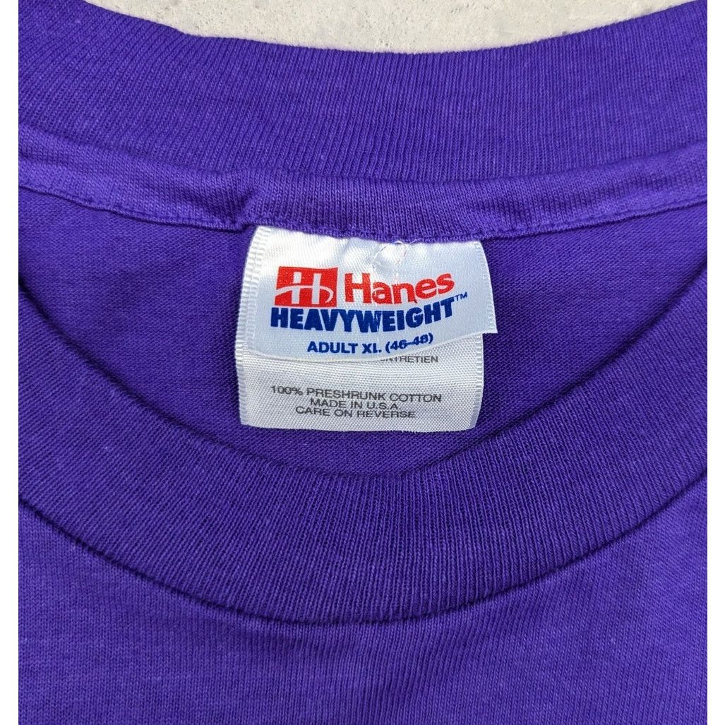 Hanes × Vintage Vintage 1990 New Orleans Mari Gras Mask t-shirt Size US XL / EU 56 / 4 - 4 Thumbnail