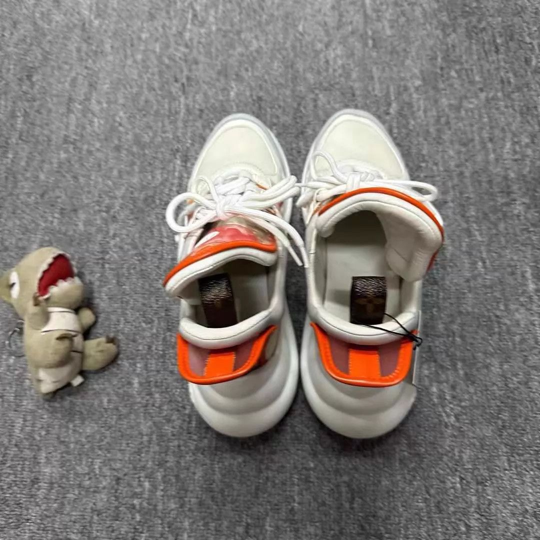 Louis Vuitton LV Jelly Orange Dad Shoe 38.5 Size US 8 / IT 38 - 4 Thumbnail