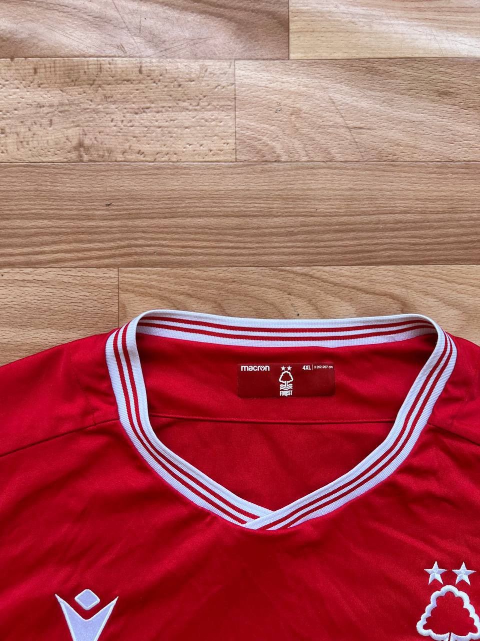 Macron 2020/21 Nottingham Forest Macron Home Soccer Jersey Mens 4XL Size US XXL / EU 58 / 5 - 4 Thumbnail