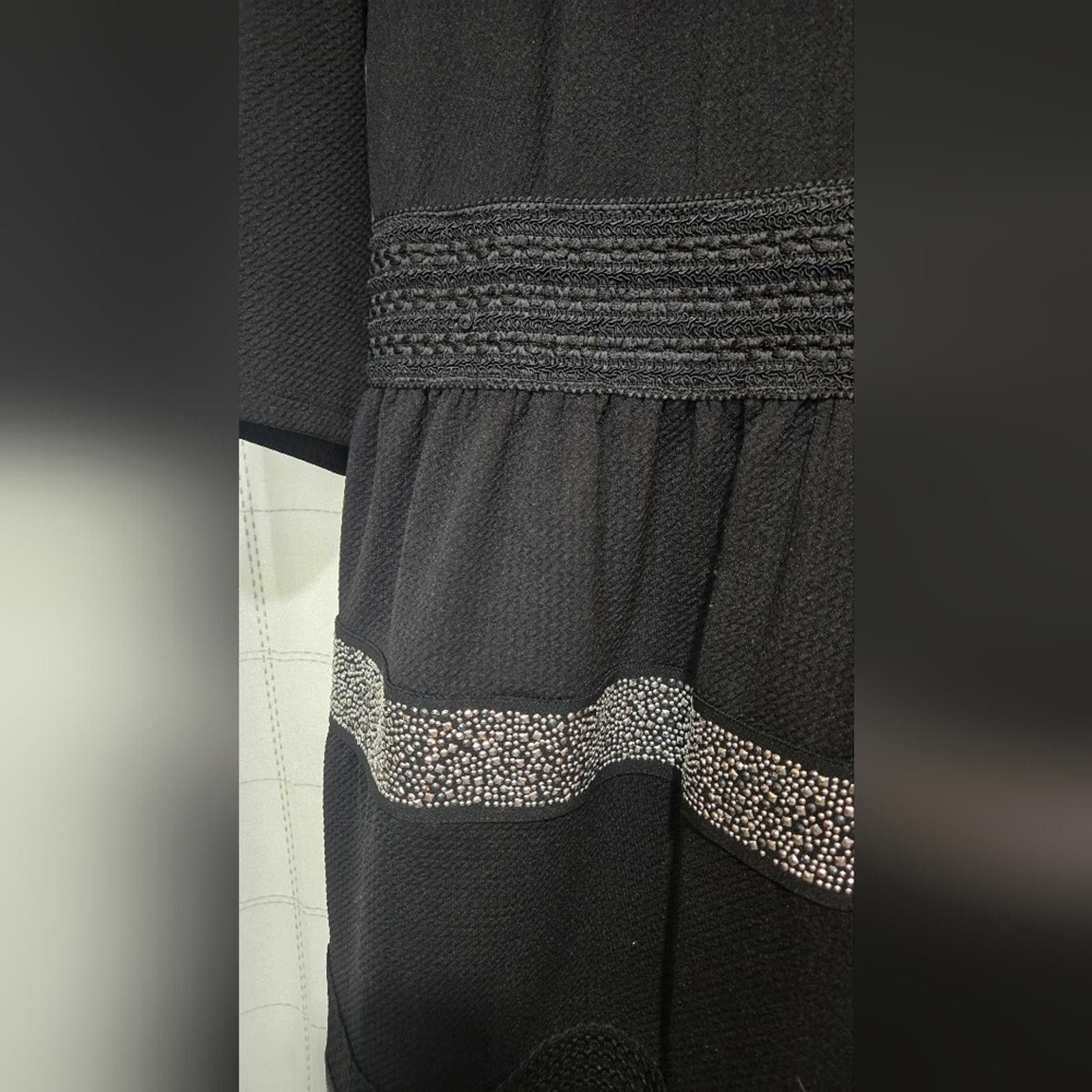 Other Black Midi Structured Dress Size M / US 6-8 / IT 42-44 - 3 Thumbnail