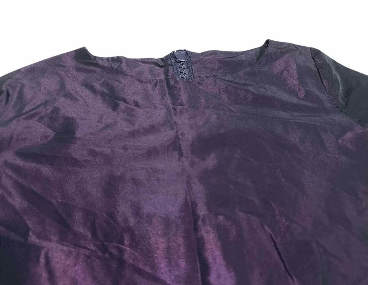 Designer × Japanese Brand × Sacai 🔥Rare Sacai Silk Wool Asymmetrical Dress Size M / US 6-8 / IT 42-44 - 4 Thumbnail