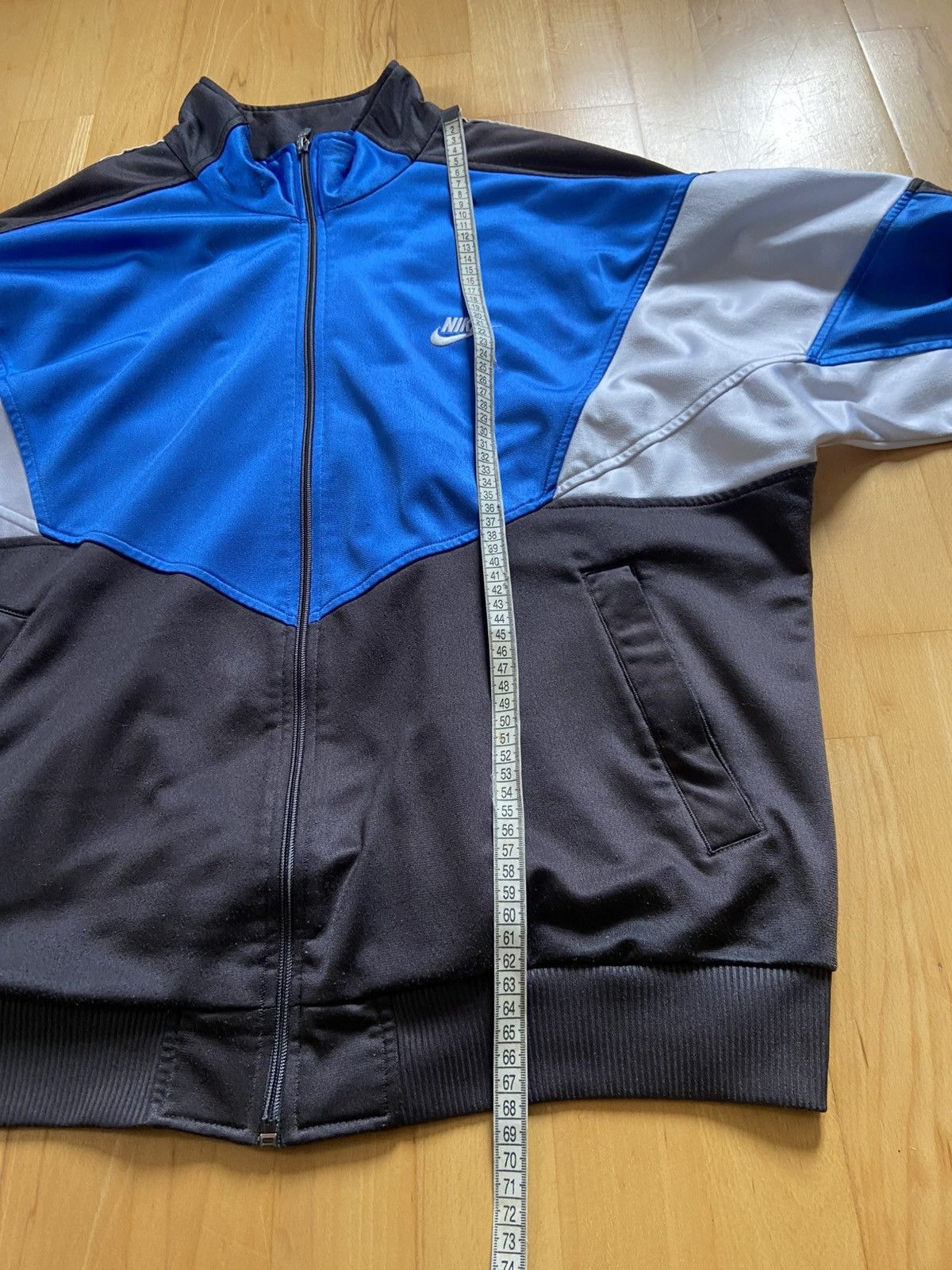 Nike Vintage Nike Swoosh Zip Hoodie, blue Size US L / EU 52-54 / 3 - 20 Thumbnail
