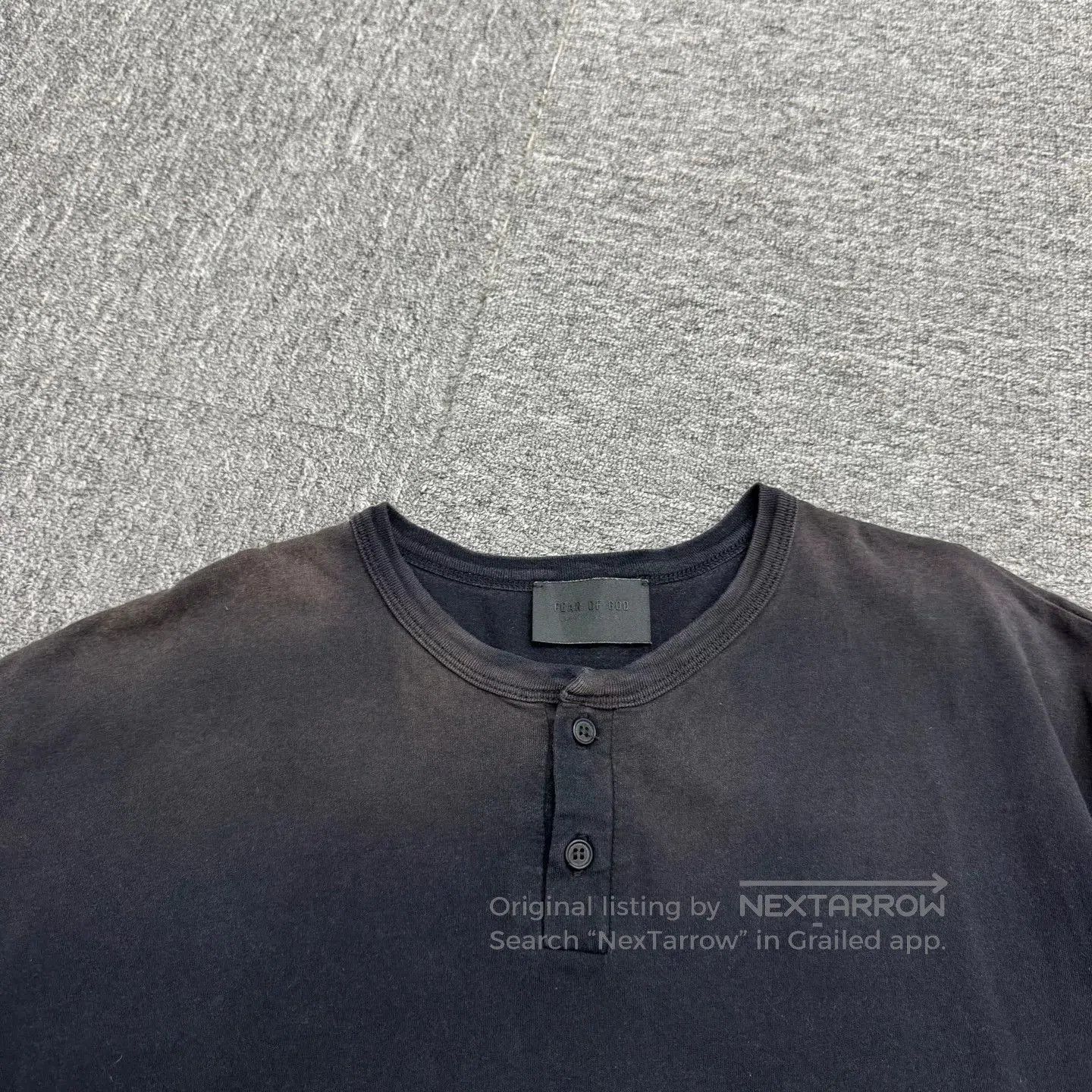 Fear of God Fear of God Flocked Letter Short Sleeve. Size US M / EU 48-50 / 2 - 3 Thumbnail