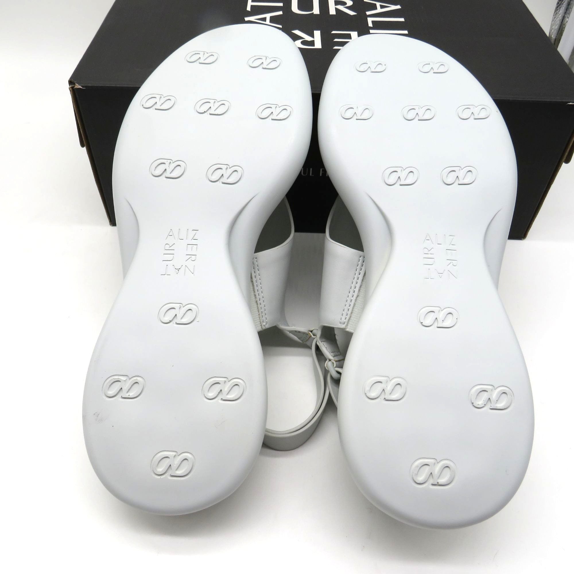 Naturalizer Naturalizer Lillian Mist Grey Womens Slingback Sandals Size Size US 8 / IT 38 - 8 Thumbnail