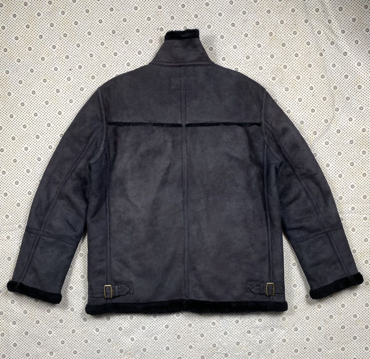 Japanese Brand Type B3 Carters Shearling Faux Suede Deck Jacket Size US M / EU 48-50 / 2 - 3 Thumbnail