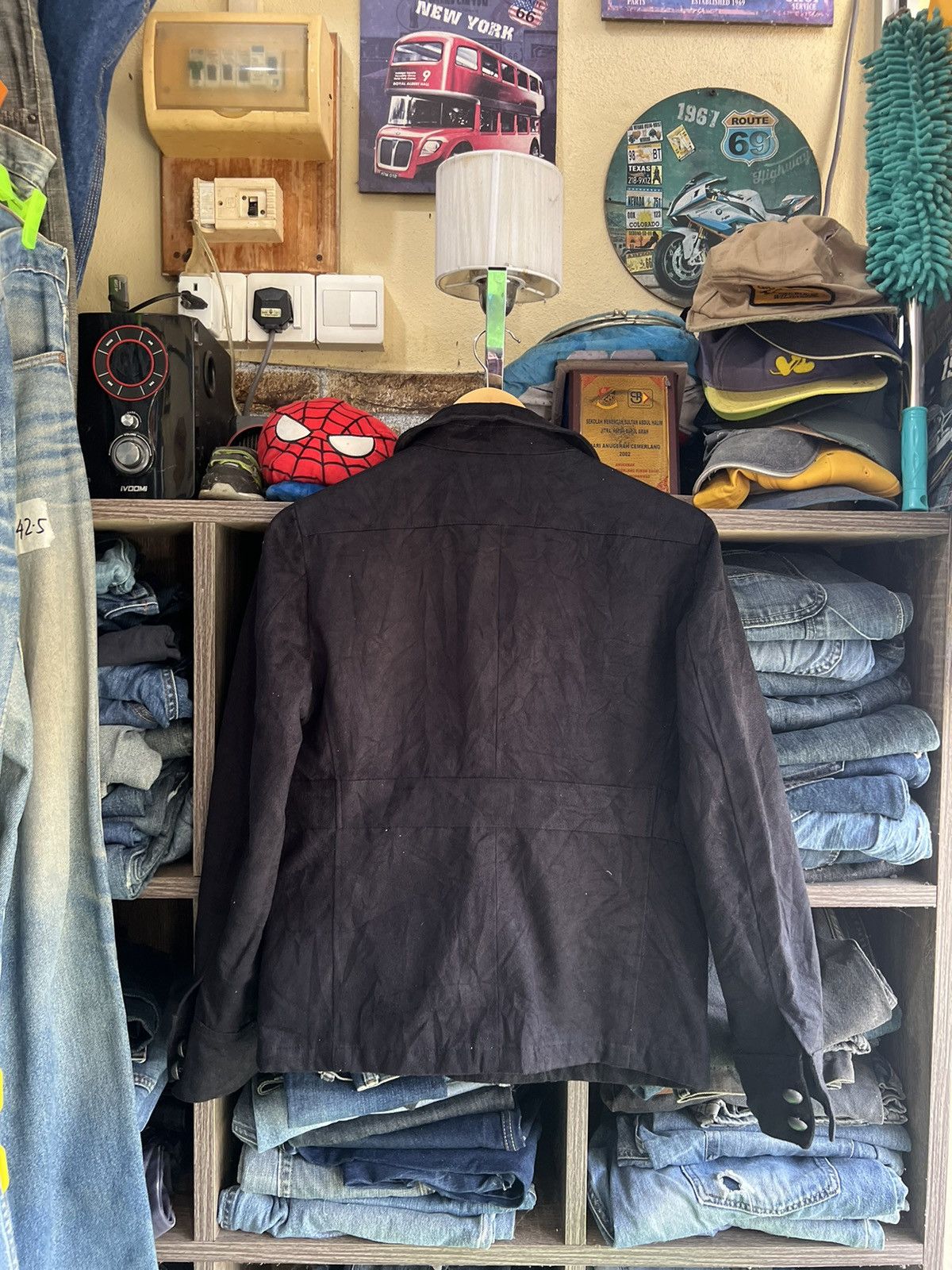 Takeo Kikuchi 🔥Vintage Takeo Kikuchi Suede Button Jacket Size US S / EU 44-46 / 1 - 3 Thumbnail
