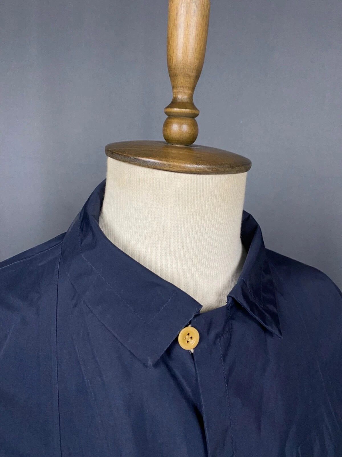 Visvim Viswim Men's Blue Gore-Tex Long Rain Coat Size 4 Size US XL / EU 56 / 4 - 5 Thumbnail