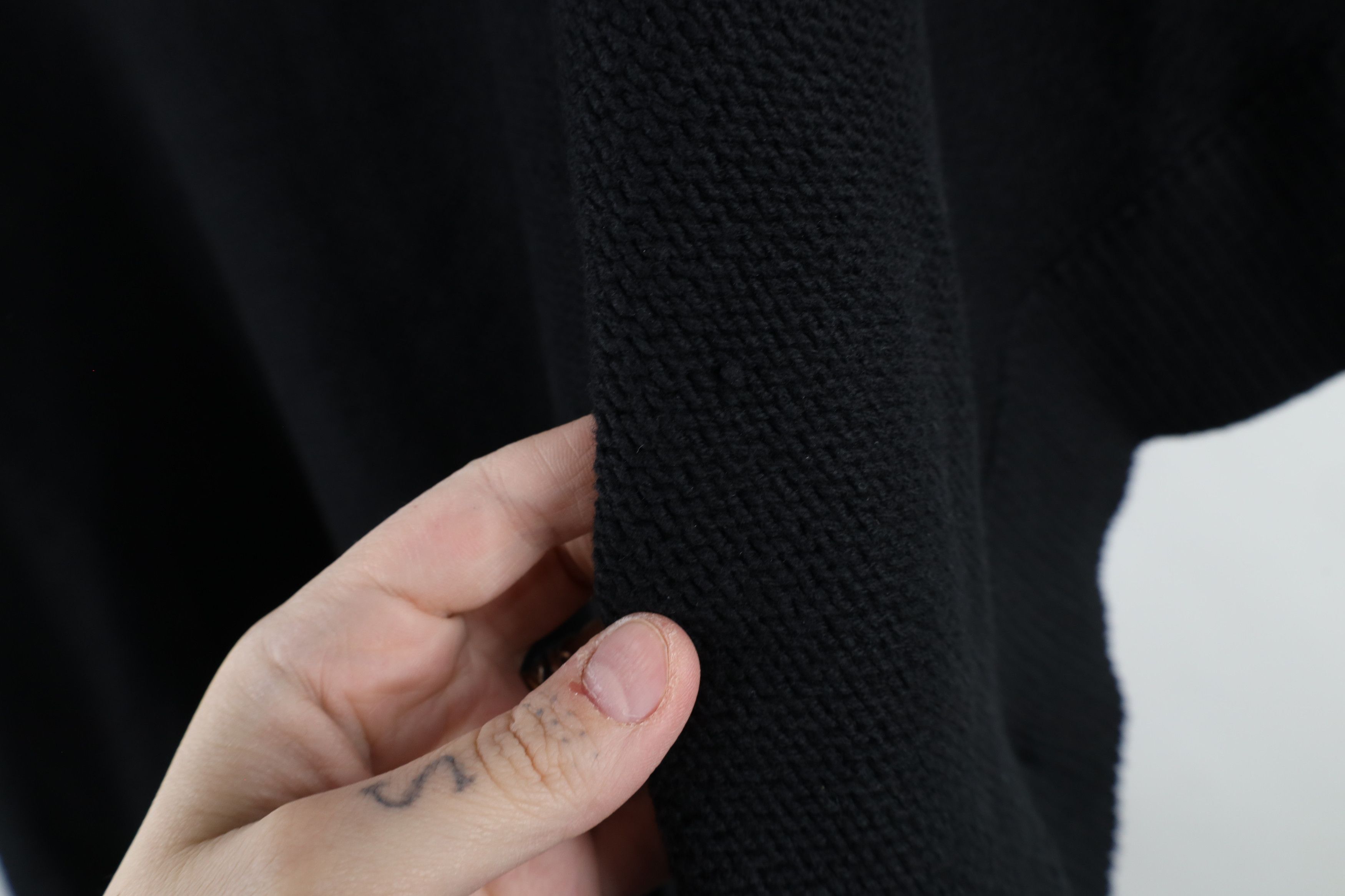 Ralph Lauren × Vintage Vintage 90s Ralph Lauren Knit Pullover Sweater Cape Poncho Size XL / US 12-14 / IT 48-50 - 10 Thumbnail